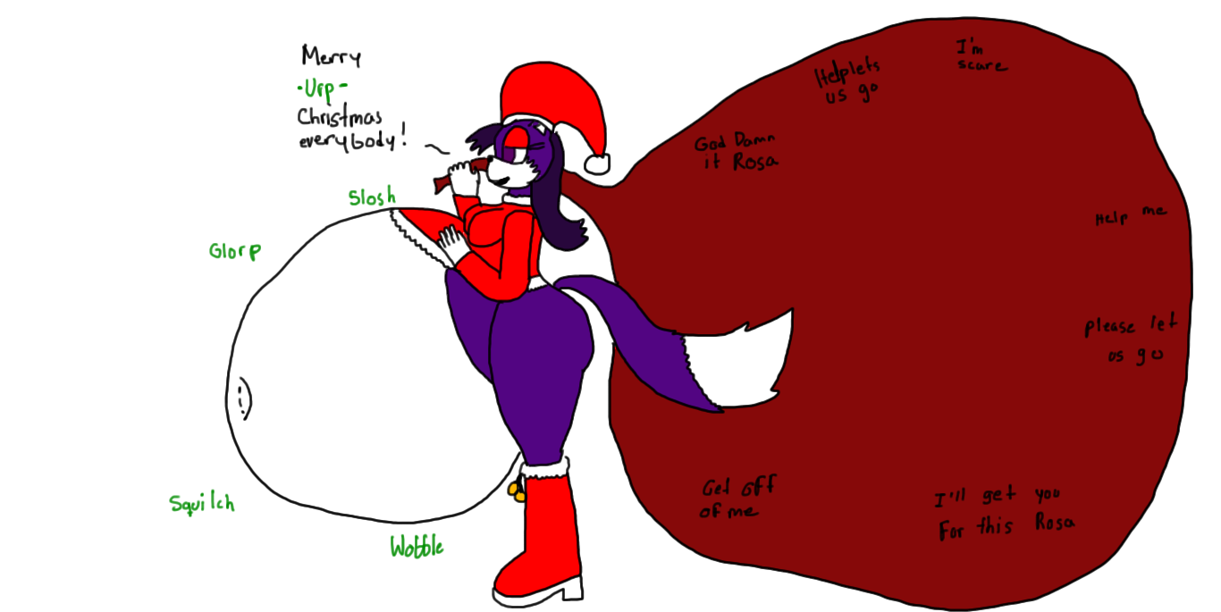 Request - Rosa Christmas Vore by TruePhazonianForce on DeviantArt