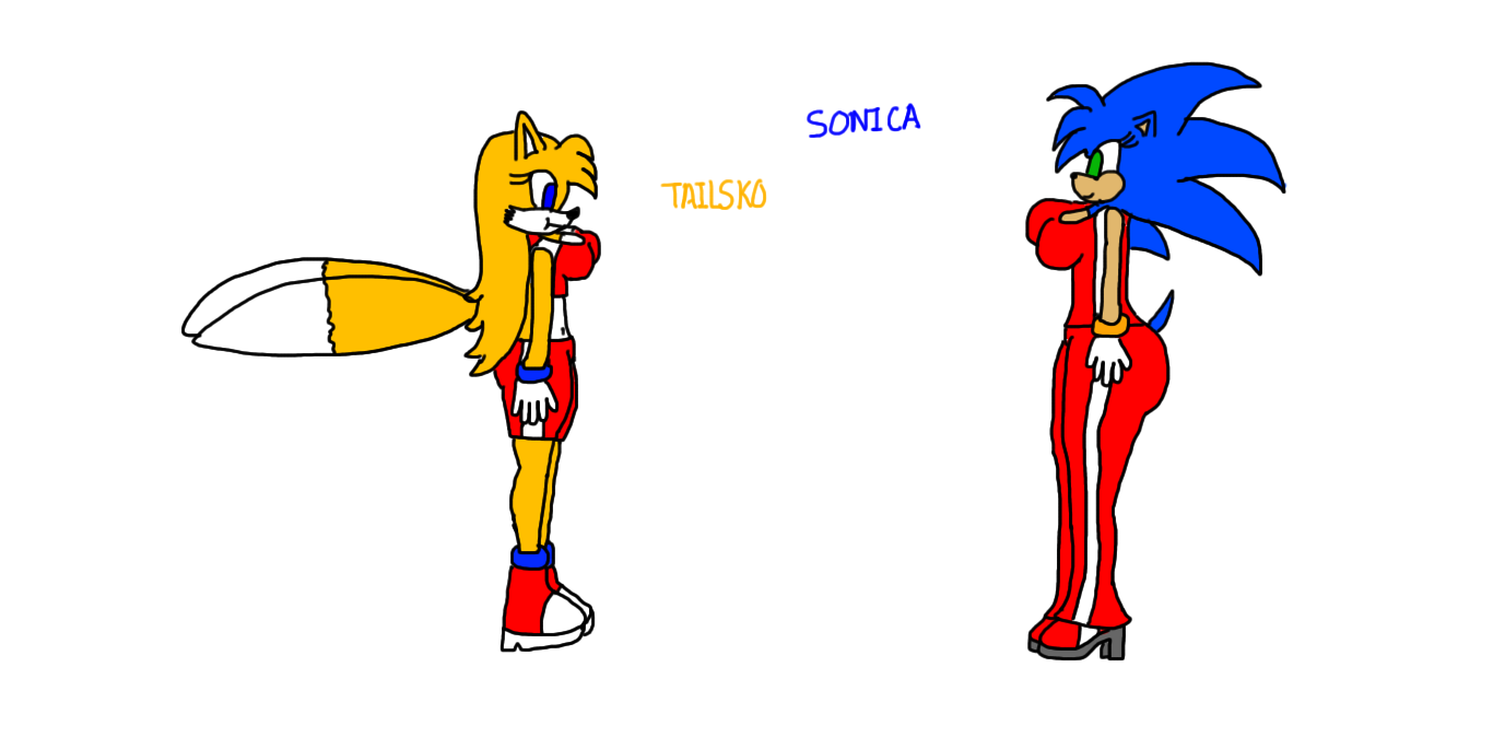 Sonica and Tailsko