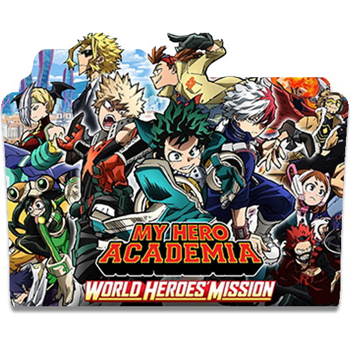 My Hero Academia:World Heroes'Mission -Folder Icon by SayuriCell