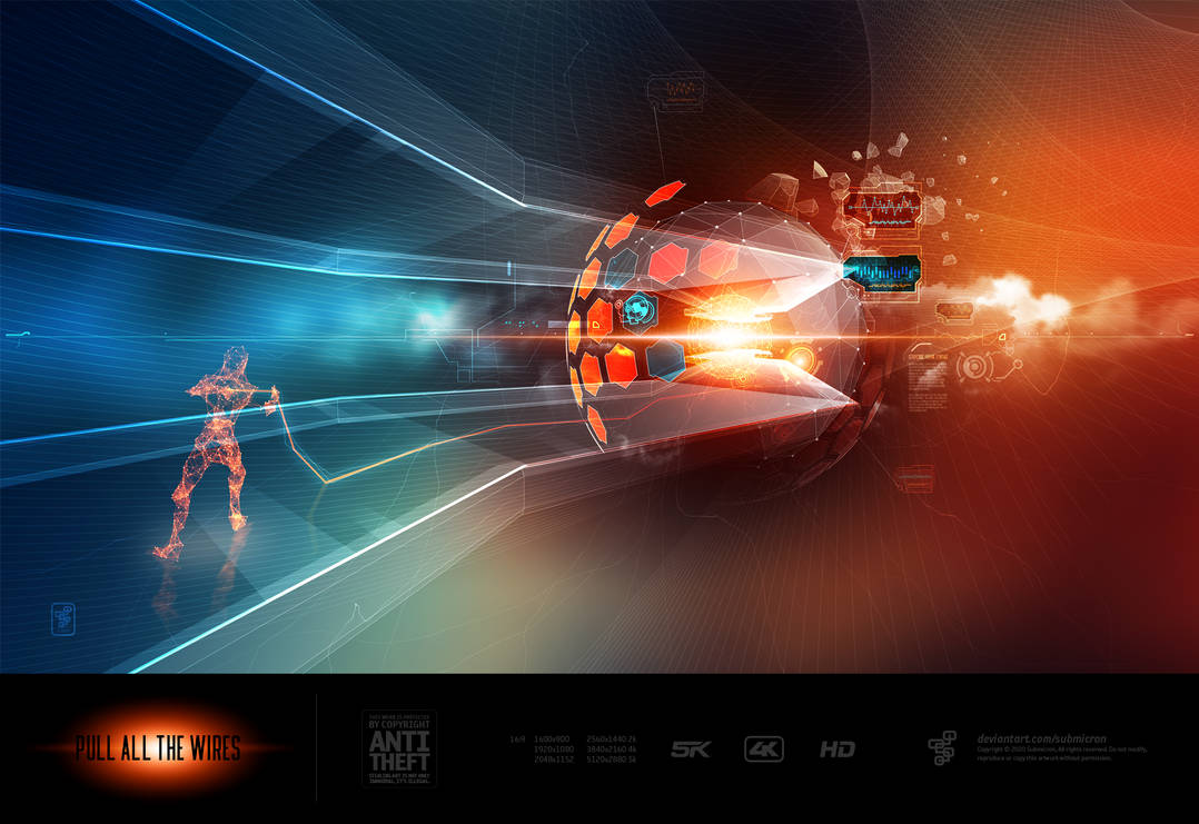 Pull all the wires - Core Red by submicron on DeviantArt