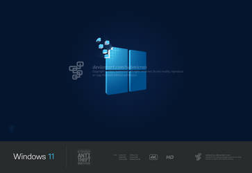 Windows 11 Dark Blue