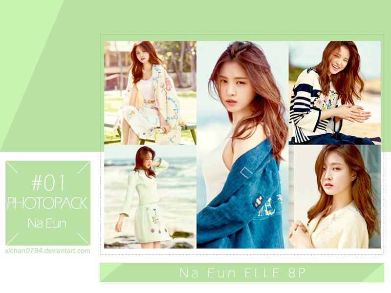 01 Photopack Son Na Eun ELLE 8P by xichan