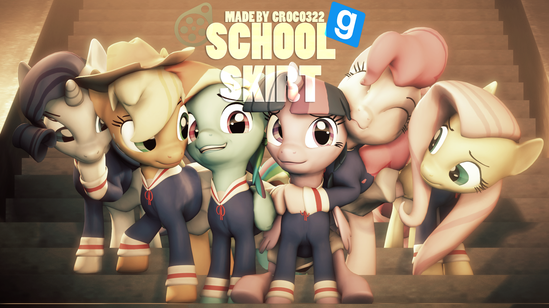 [DL] School Skirt model