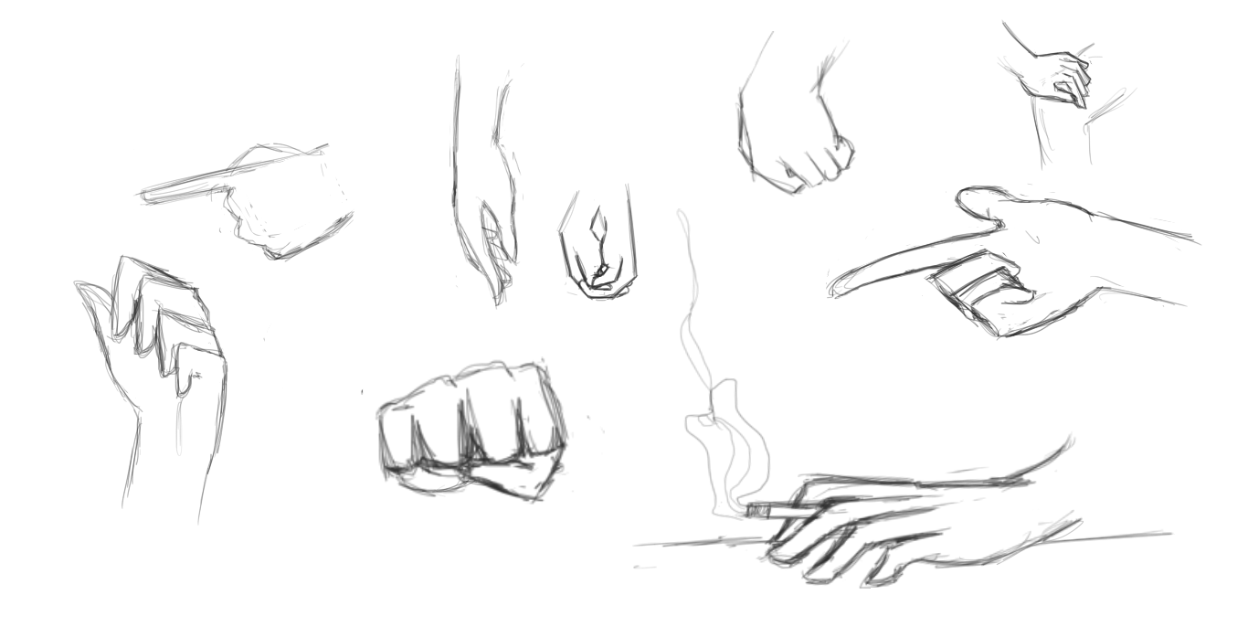 Hands Practice 2 (Day 75) by Rethalia-Prime on DeviantArt