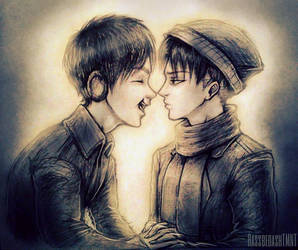 C'mon, Levi! Kiss me!