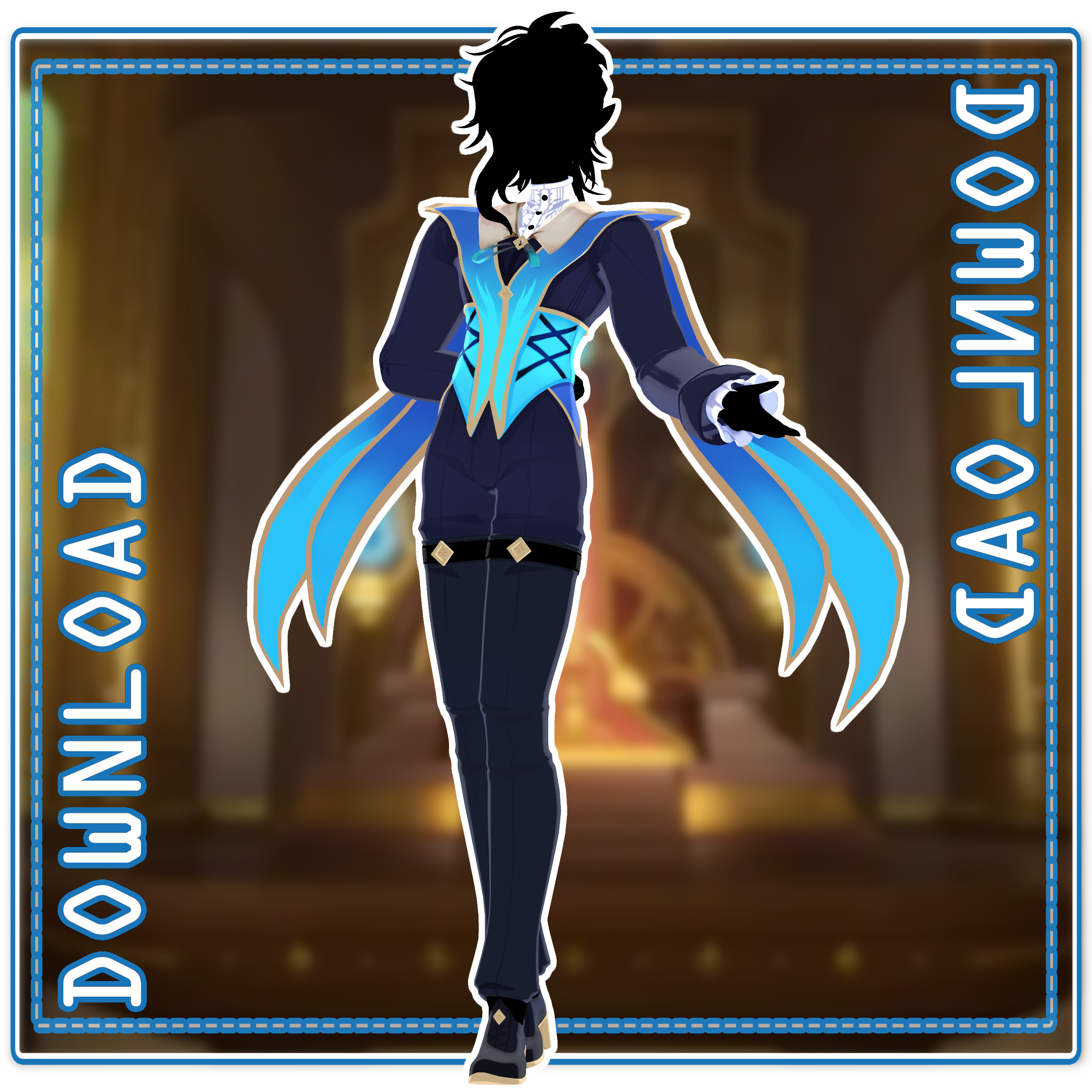MMD // Acquatic Outfit DOWNLOAD // P2U by AxelCode on DeviantArt