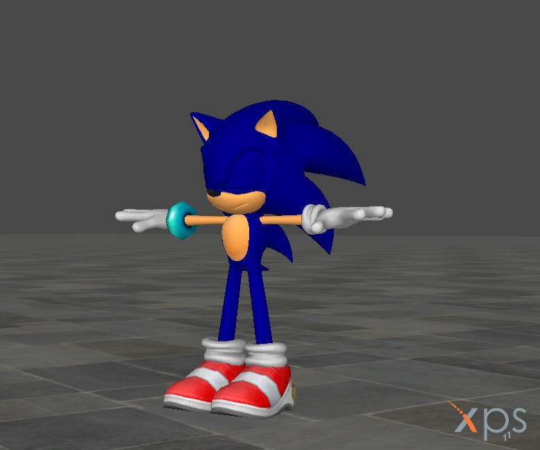 SADX Modern Sonic XPS DL by HybridXero99 on DeviantArt