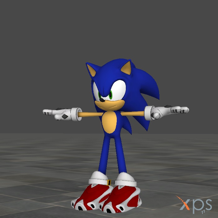 Modern Hyper Sonic (XNALara Model) by BrutalSurge402X on DeviantArt