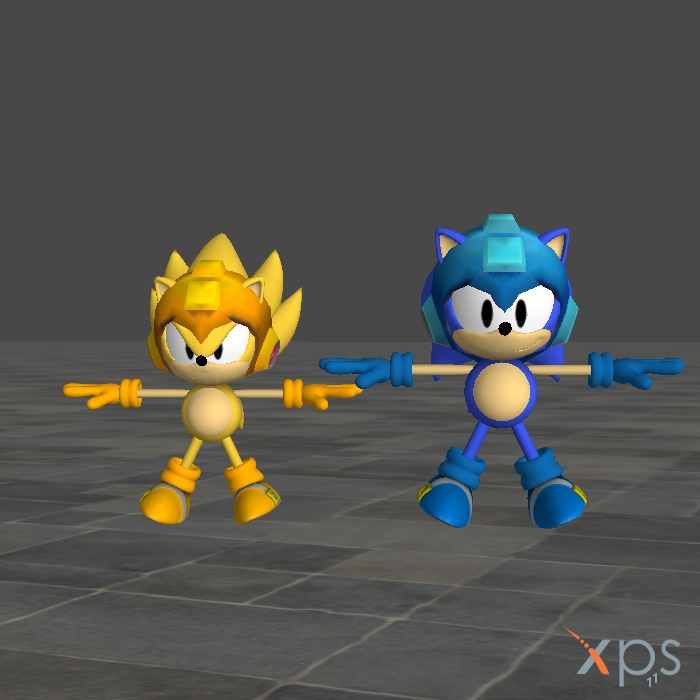 Classic Megaman Sonic Pack XPS DL by HybridXero99 on DeviantArt