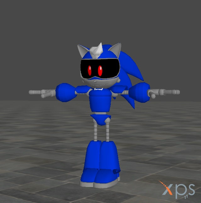 Model DL: Neo Metal Sonic 3.0 by WOLFBLADE111 on DeviantArt