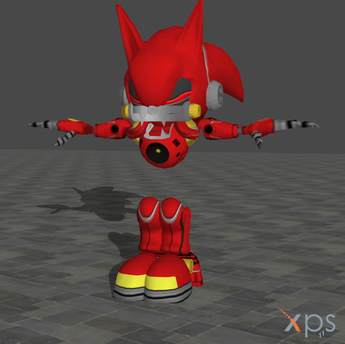 Metal Sonic Kai XPS by HybridXero99 on DeviantArt