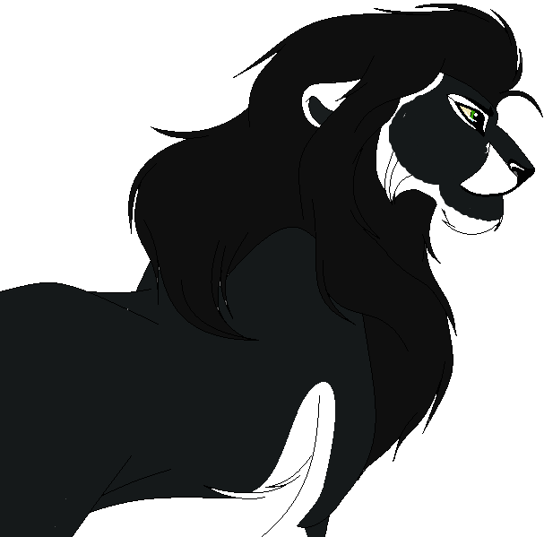 New lion oc Bade-meaning full moon by werewolftg on DeviantArt