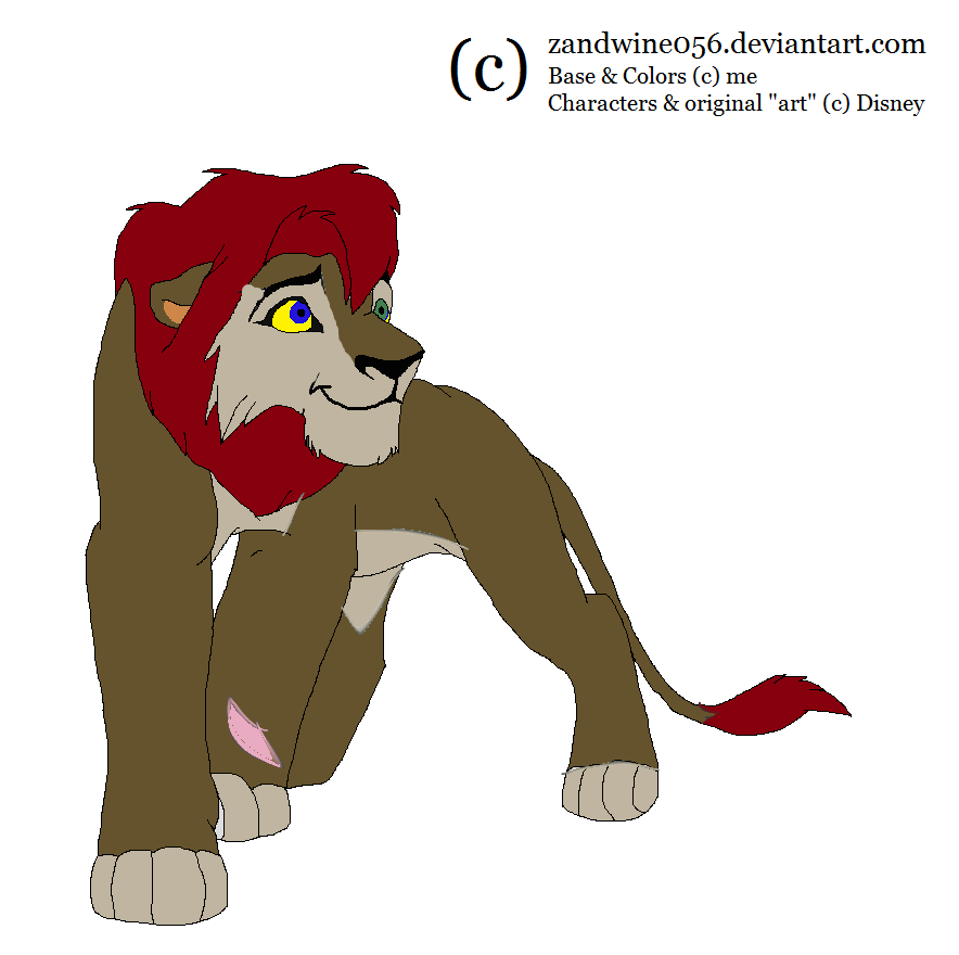 New lion oc Akosua by werewolftg on DeviantArt