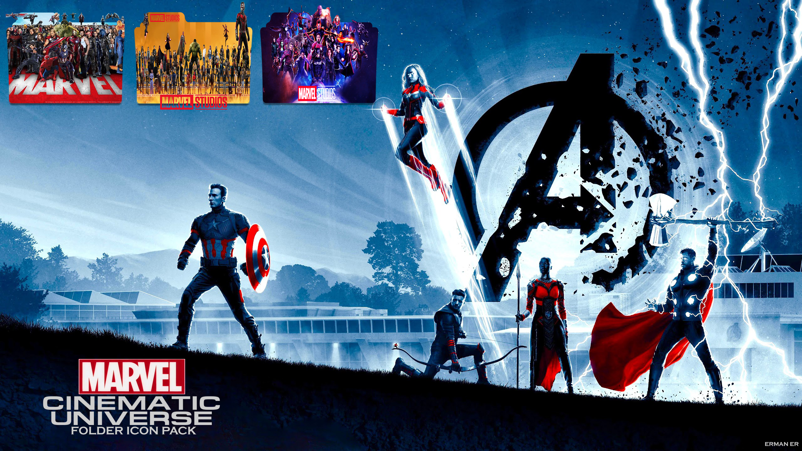 Marvel Cinematic Universe folder icon pack by ermaner2 on DeviantArt