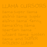 Llama Cursors