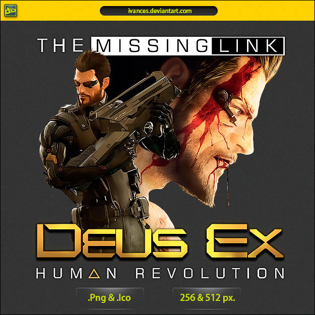 Deus Ex Human Revolution The Missing Link ICON by IvanCEs on DeviantArt