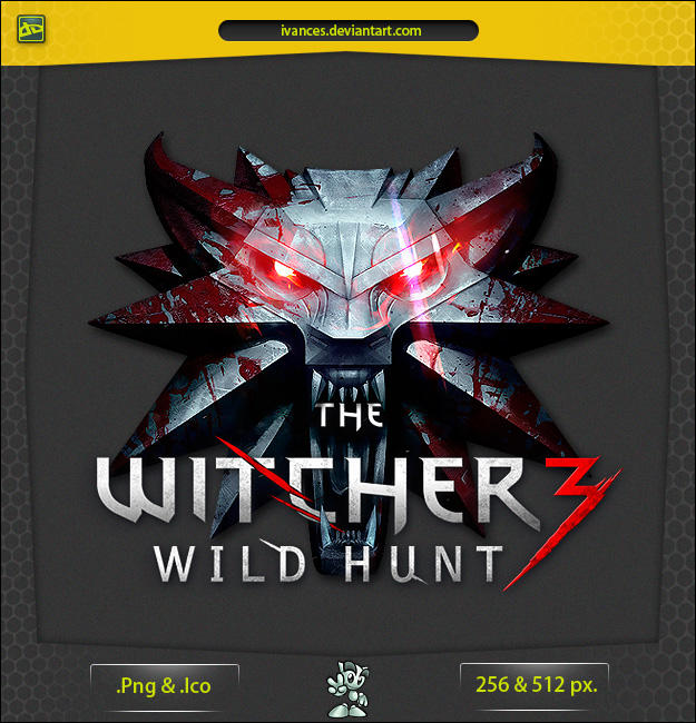 The Witcher 3 Wild Hunt - ICON v1 by IvanCEs on DeviantArt