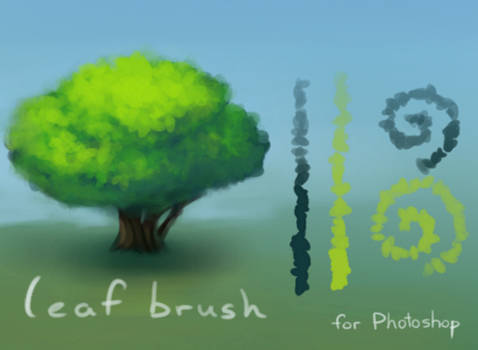 Photoshop Leaf Brush Preset