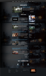 Battlefield Blog Template