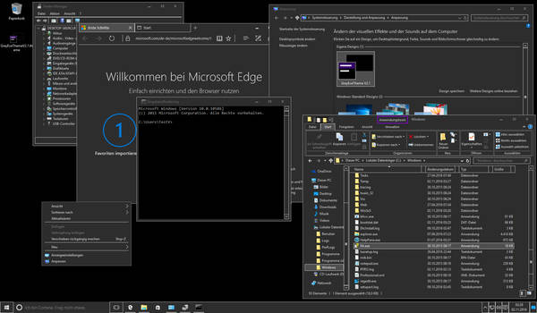 GreyEveTheme - Windows 10 / 11 High Contrast Theme