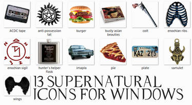 Supernatural Dock Icons