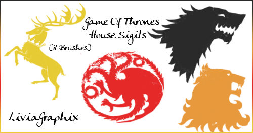 Game Of Thrones House Sigils By Liviaalexandra On Deviantart