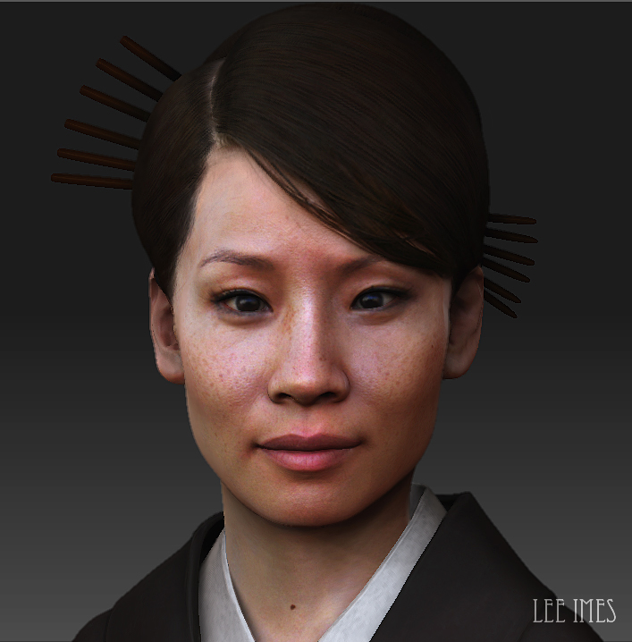 Lucy Liu Turntable