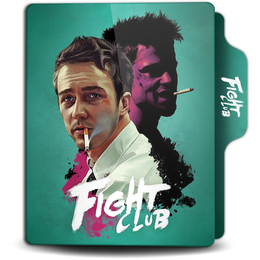 Fight Club - icon movie folder by Appleseed79 on DeviantArt