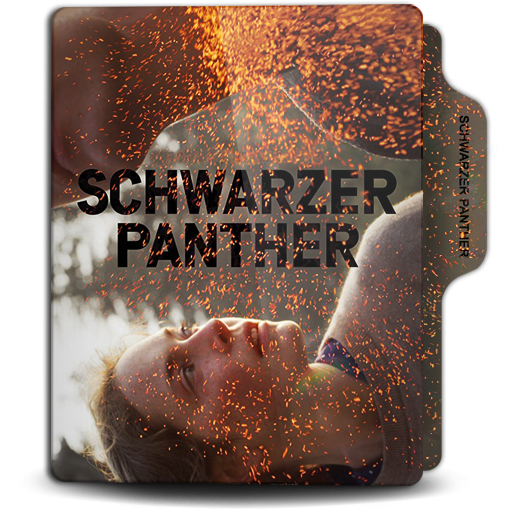 Schwarzer Panther Movie Folder Icon By Appleseed79 On Deviantart