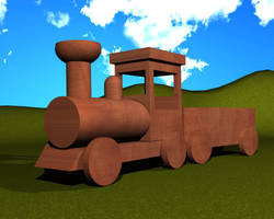 3D Toy Train