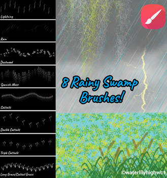 Rainy Swamp Brush Set 1