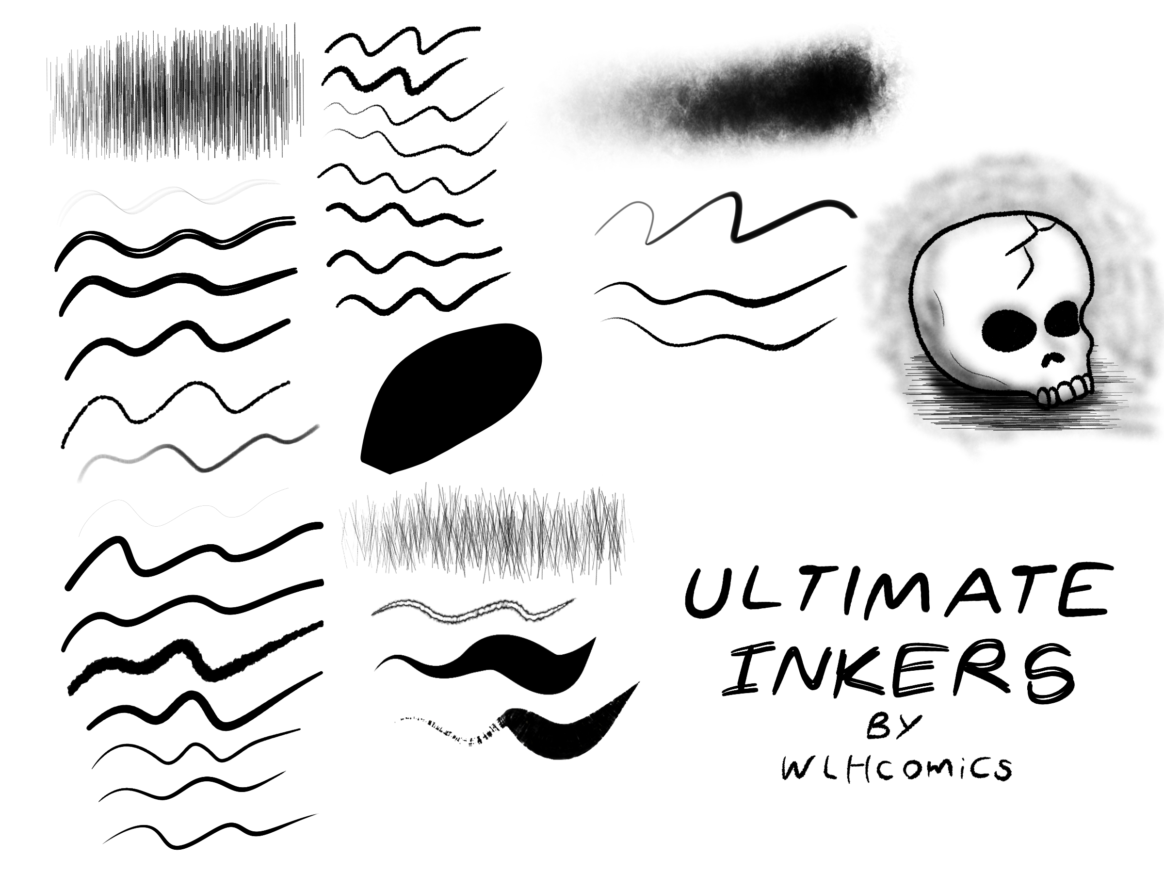 Ultimate Inking Set For Infinite Painter by QueenPhantom11 on DeviantArt