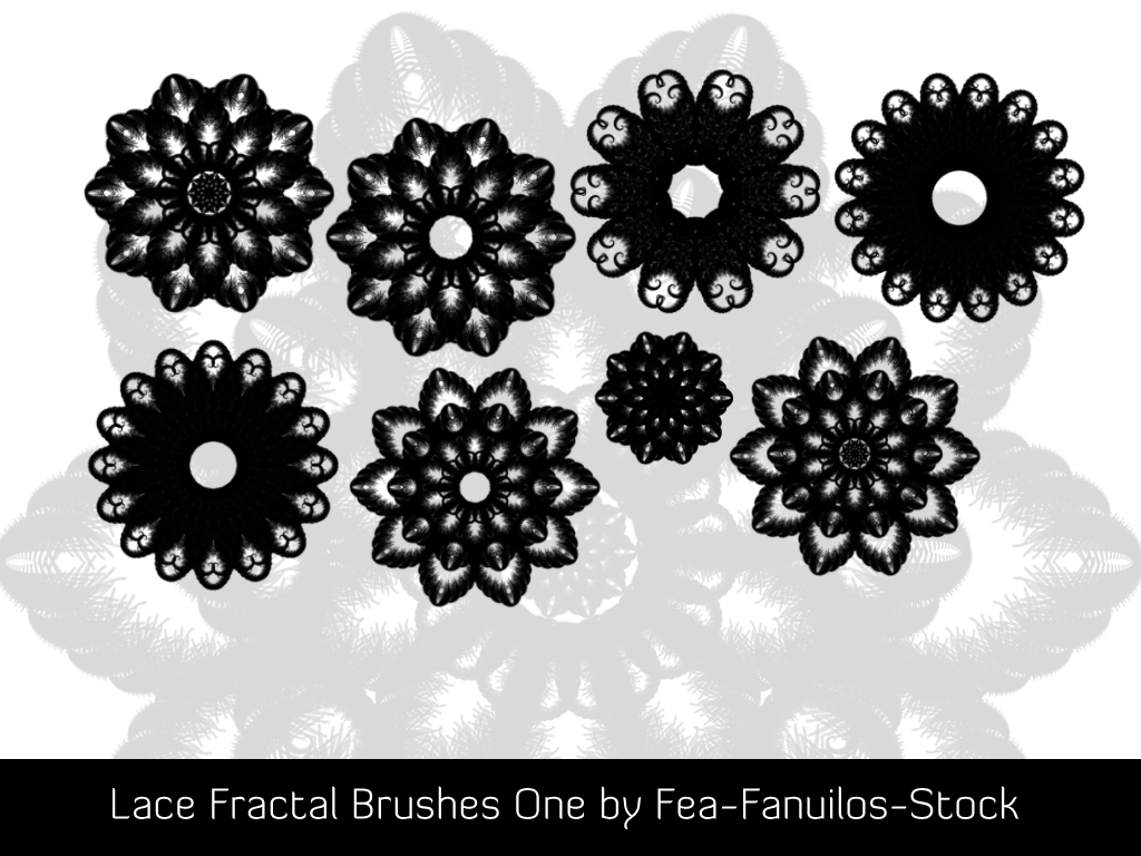 Lace Fractal Brushes