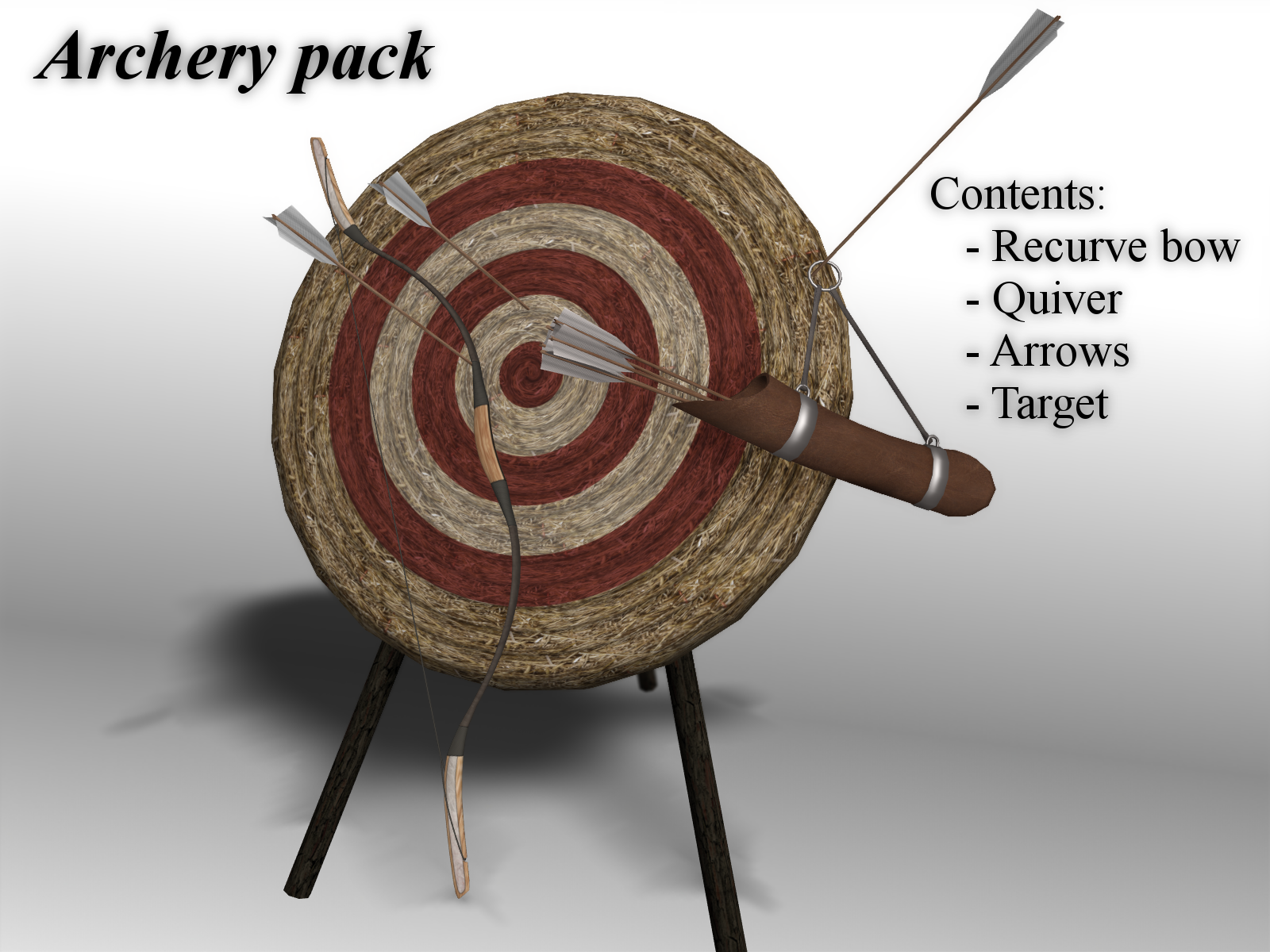 [MMD] Archery pack [REMOVED]