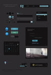 Modern User Interface Components - Free PSD