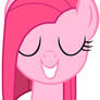 Pinkie Pie Head Vector