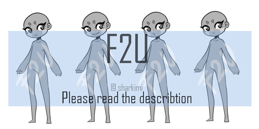 F2U | Semi-chibi Base by sharkimi on DeviantArt