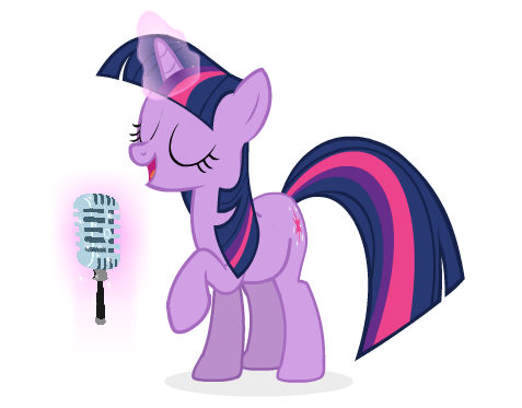 Singing twilight sparkle clearance