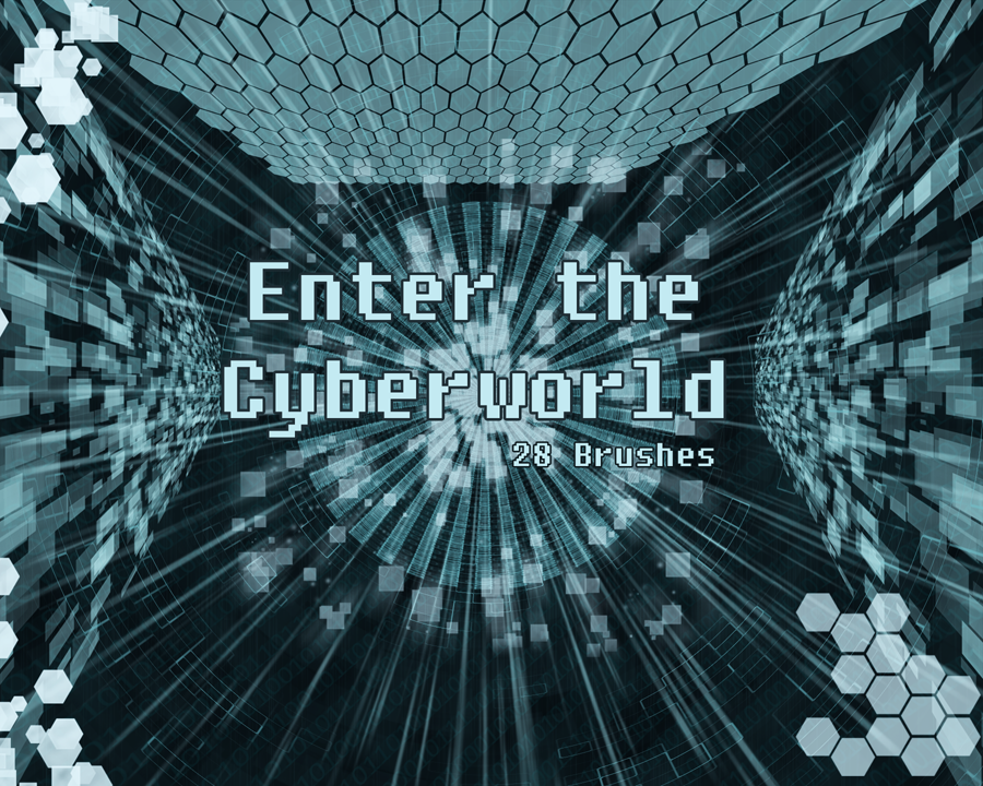 Digital Cyberworld - Brush Set