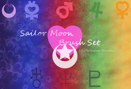 Sailor Moon Photoshop Brush Set