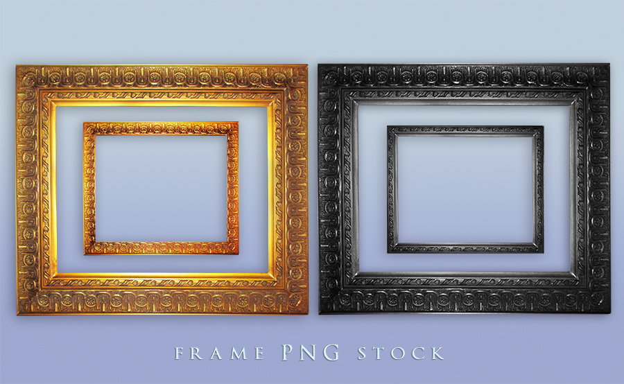 Frame png Stock