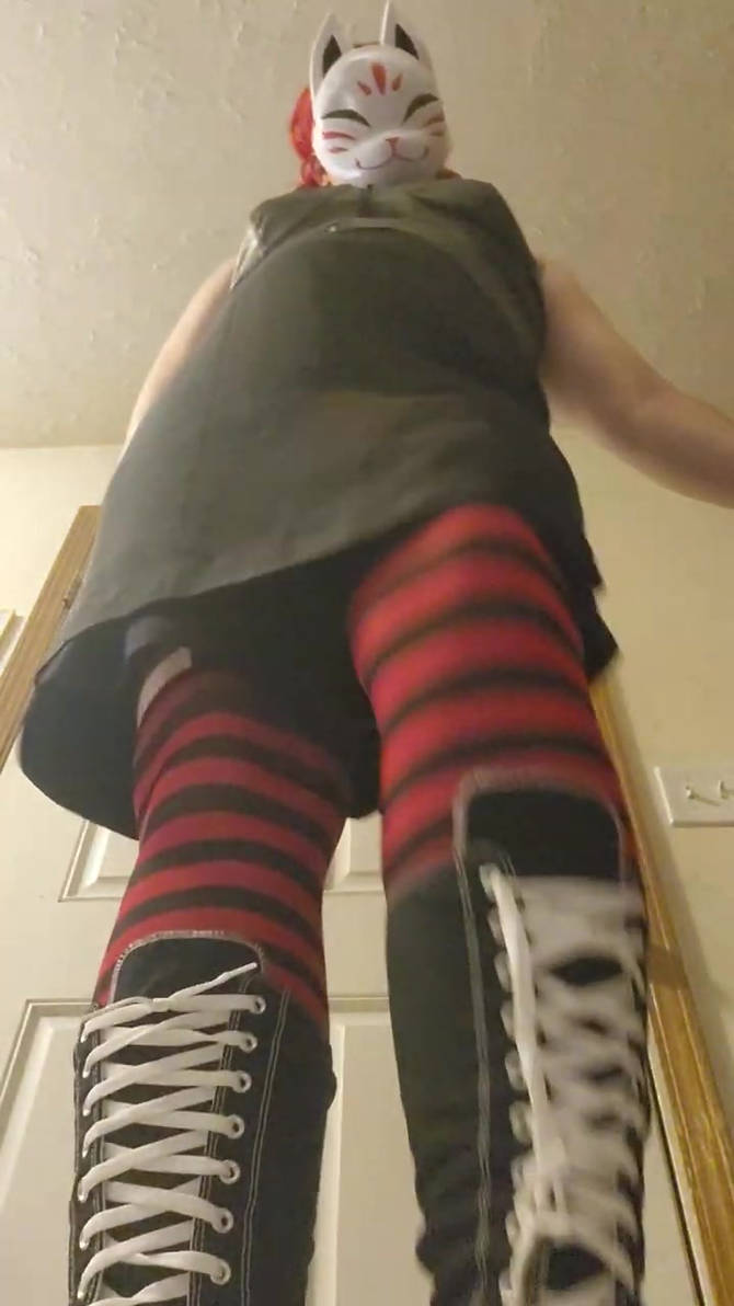 Goddess Scar Footstool Pov In Converse by nekoweenpaws on DeviantArt