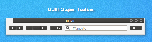 GSM Styler Toolbar