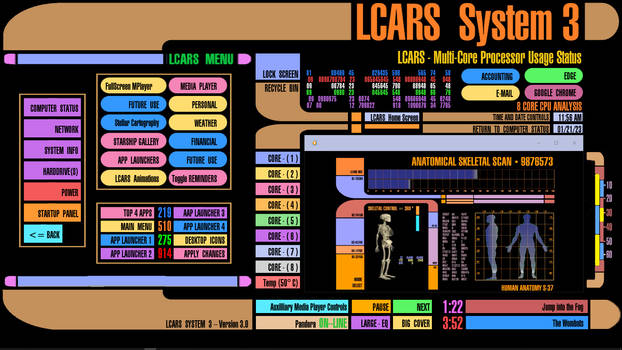 Lcars System 3 -- Version 3.0  (Released 3-10-23)