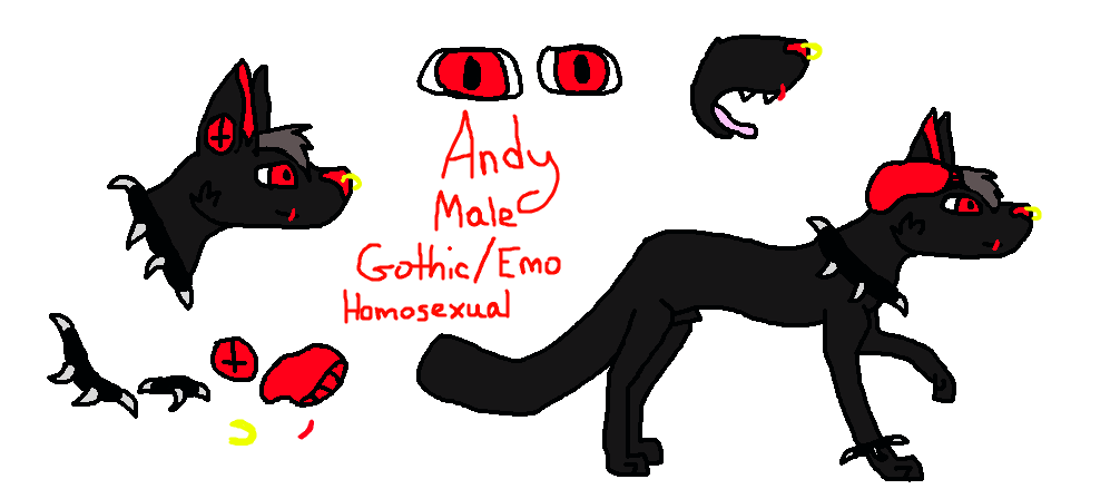 Andy Reference Sheet by TechXynder666 on DeviantArt