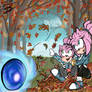 Sonamy family in fall