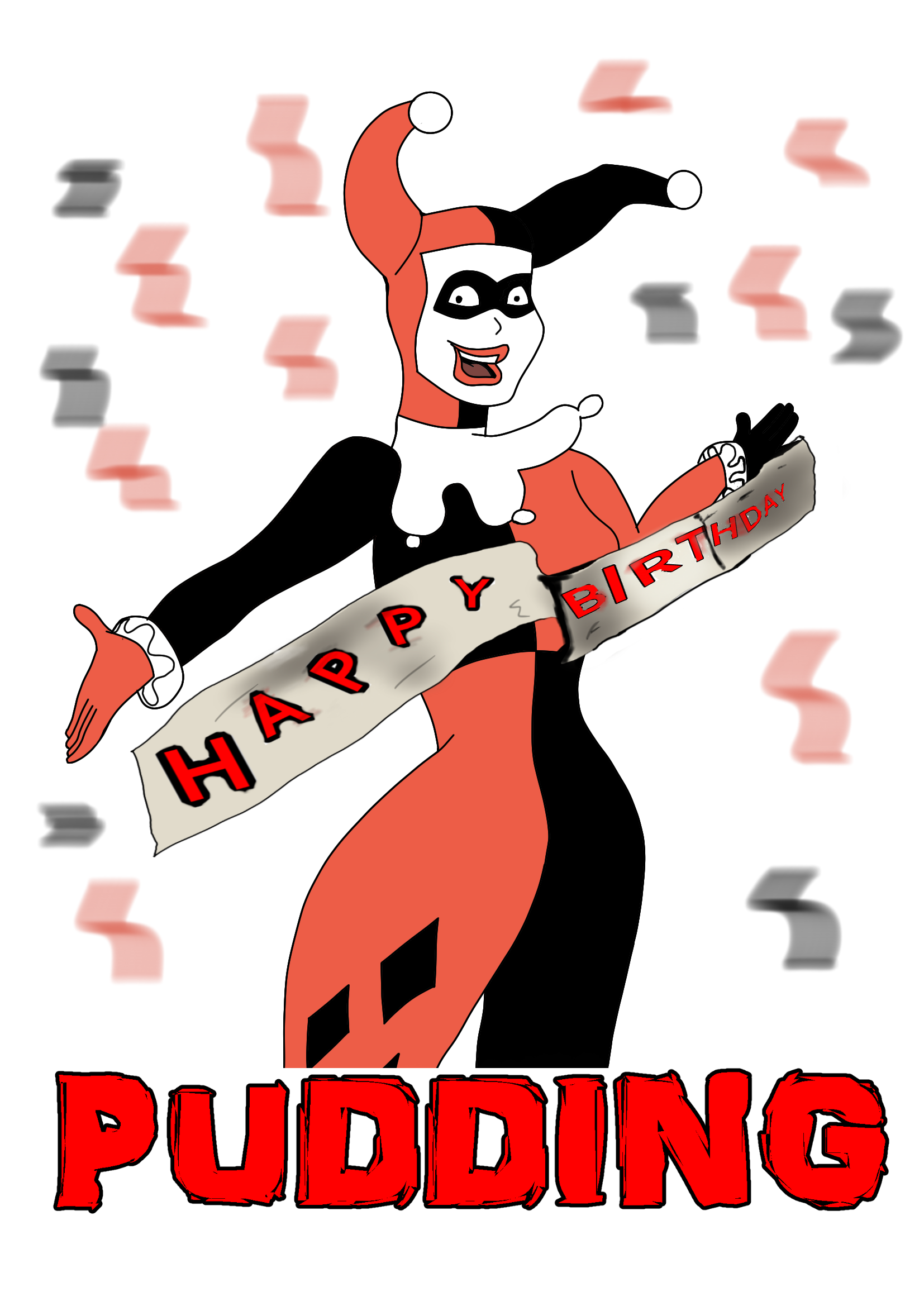 HArley quinn pudding[1] by matthewjones on DeviantArt