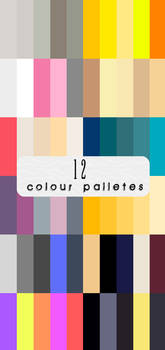 12 Colour Palletes