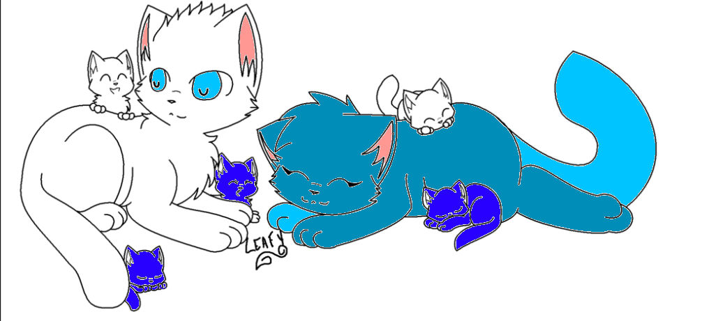 my oc family by caileecat on DeviantArt