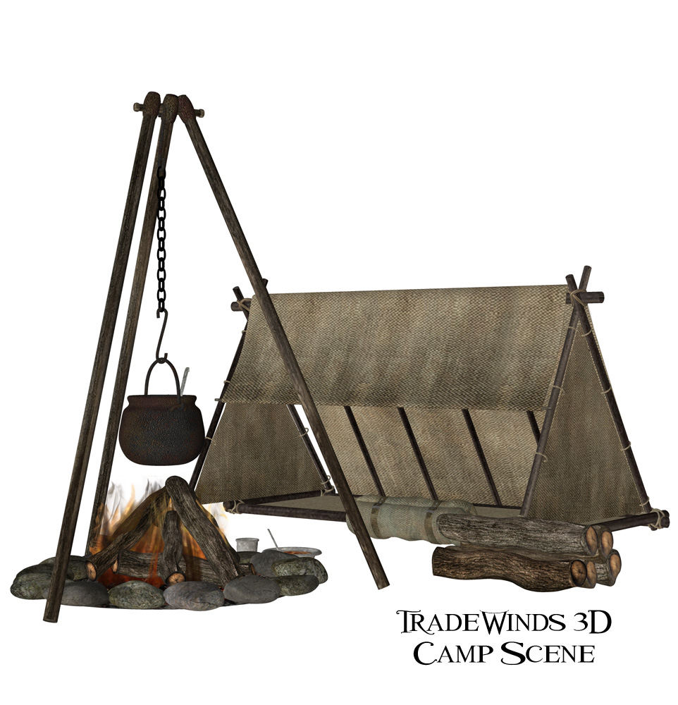 TW3D Camp scene